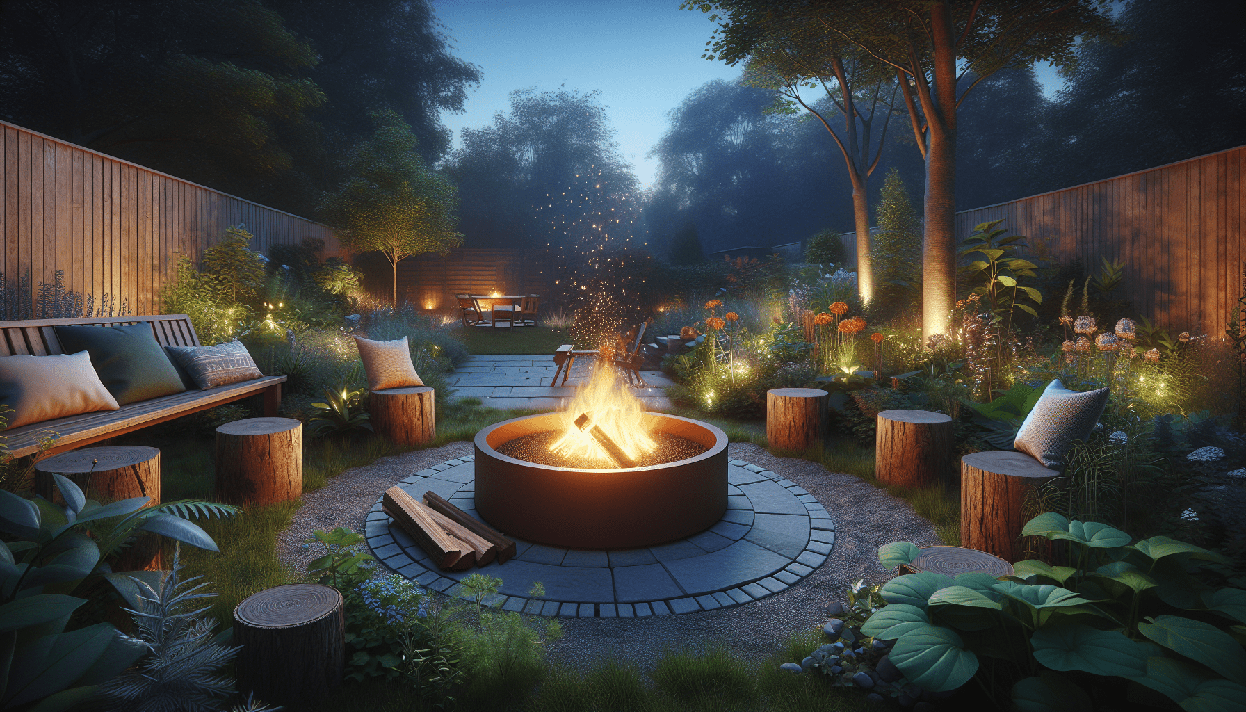 How To Safely Operate A Wood-Burning Fire Pit In Your Backyard