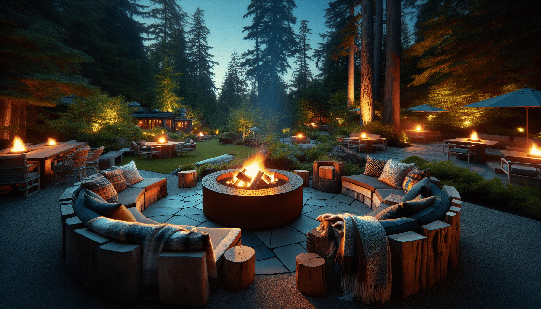 The Benefits Of Using A Wood Fire Pit For Outdoor Gatherings